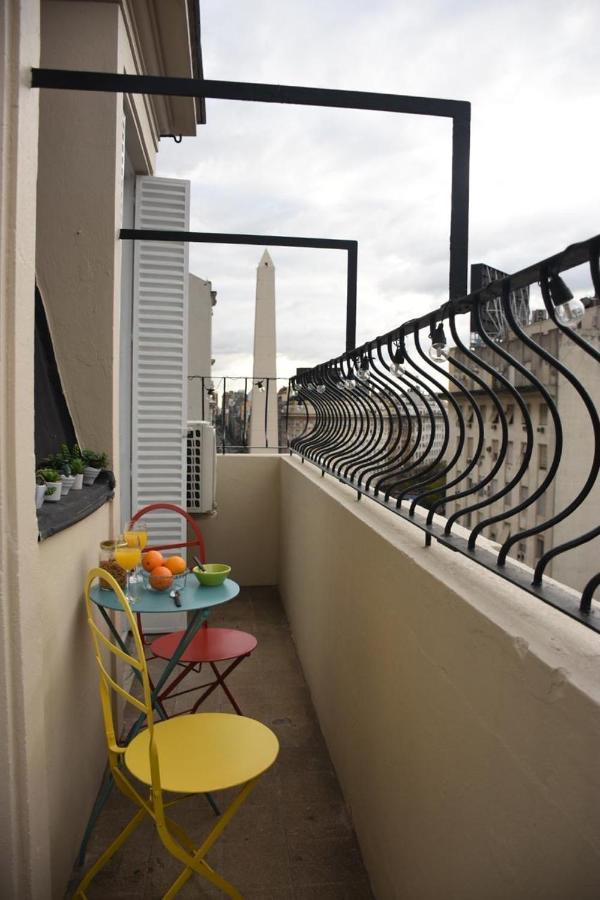 Apartamento Vistas al Obelisco, corazón de Ciudad Autónoma de Buenos Aires Exterior foto